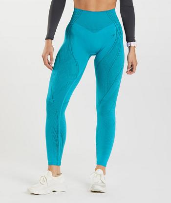 Dámské Legíny Gymshark Apex Seamless Tmavě Šedé Blankyt Blankyt | CZ 4086JPQ